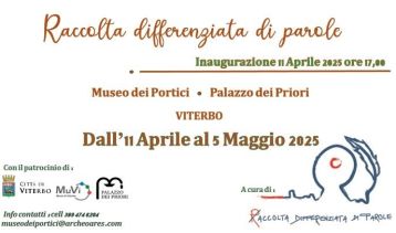 Vai alla notizia Raccolta differenziata di parole