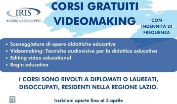 Vai alla notizia Corsi gratuiti videomaking